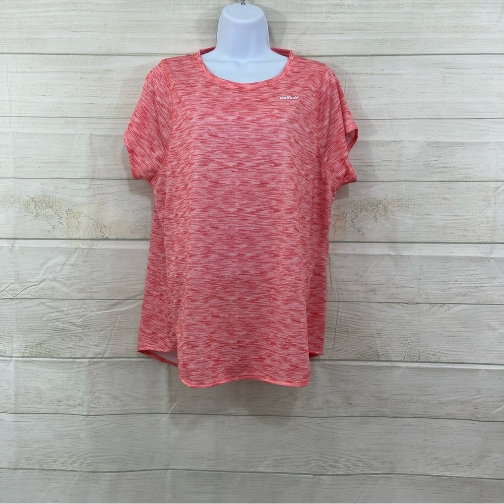 Reebok Orange Short Sleeve Tee
